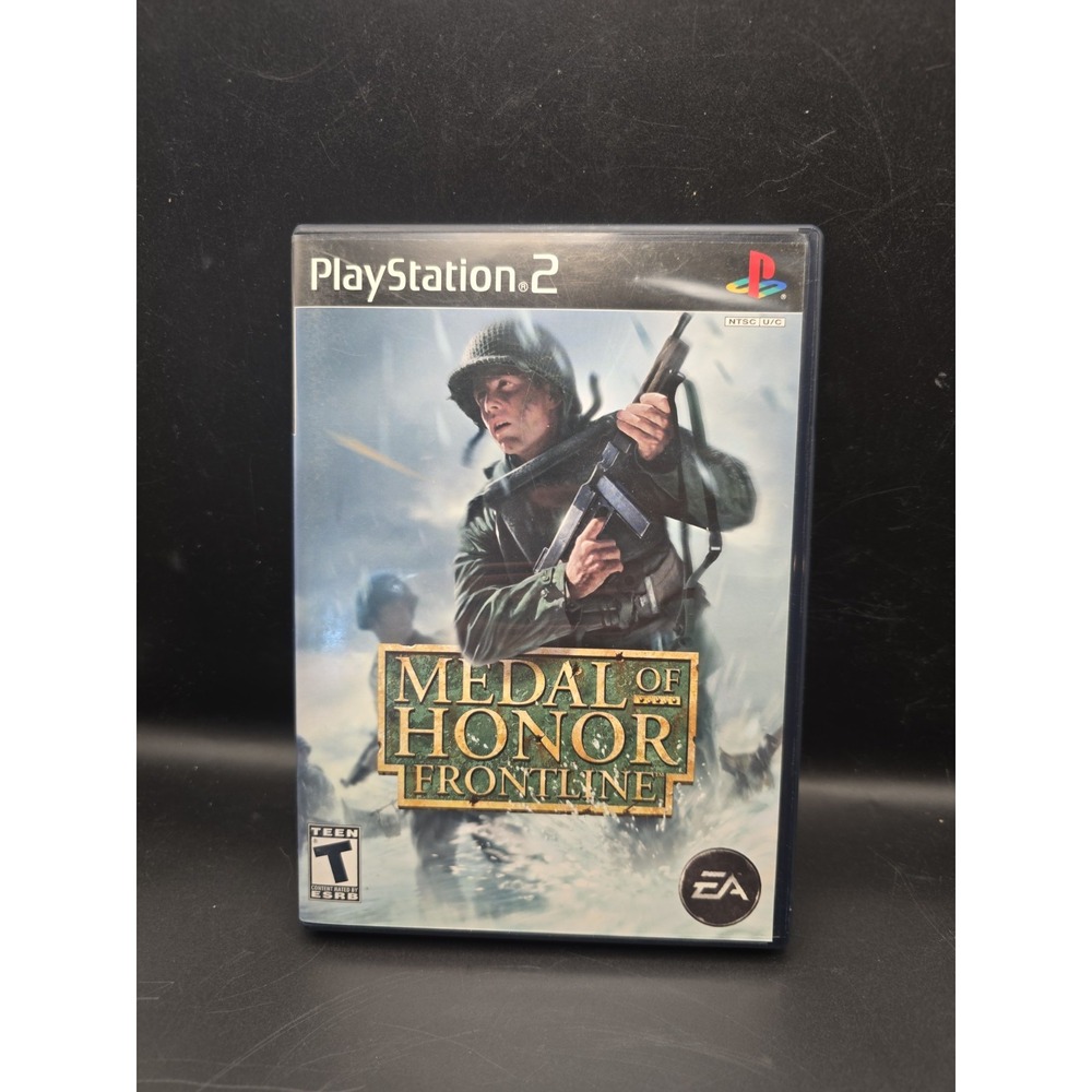 Medal Of Honor Frontline - Sony Playstation 2 PS2 Complete with Manual Tested